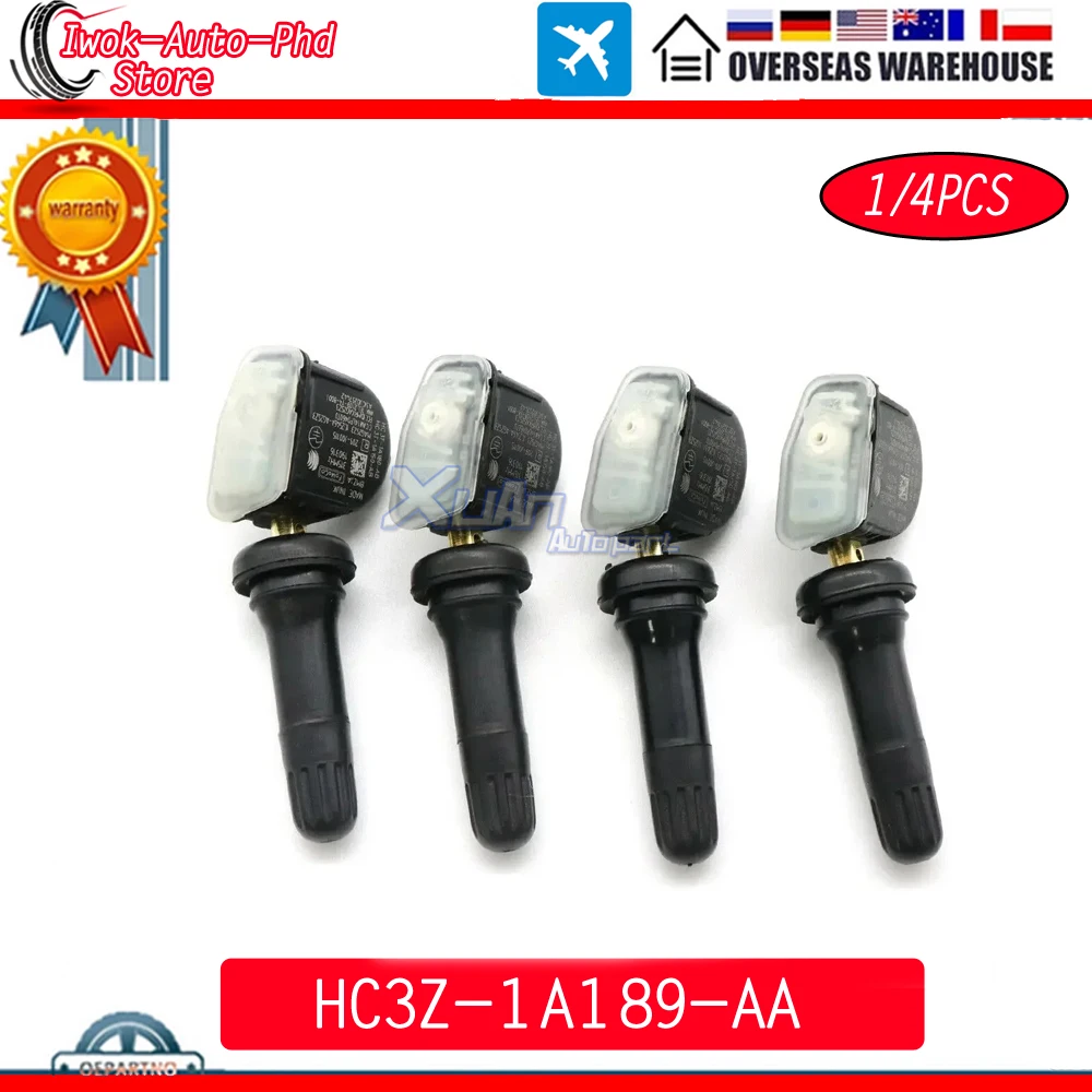 Sensor de sistema de control de presión de neumáticos, accesorio para Ford F-250, F-350, Fusion, Lincoln MKZ 2017, 2018, F-450, 315MHz