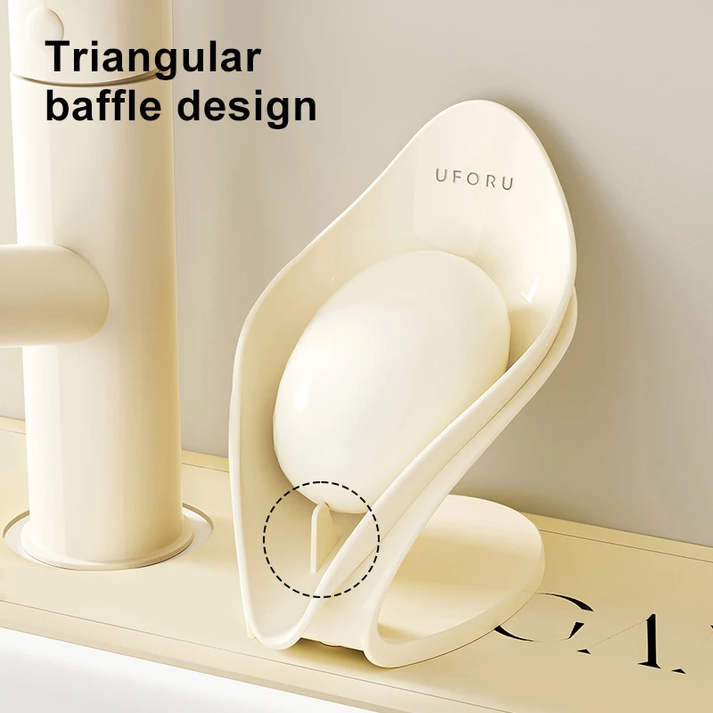 Home Light Luxury Soap Box, Bathroom Countertop Creative Storage