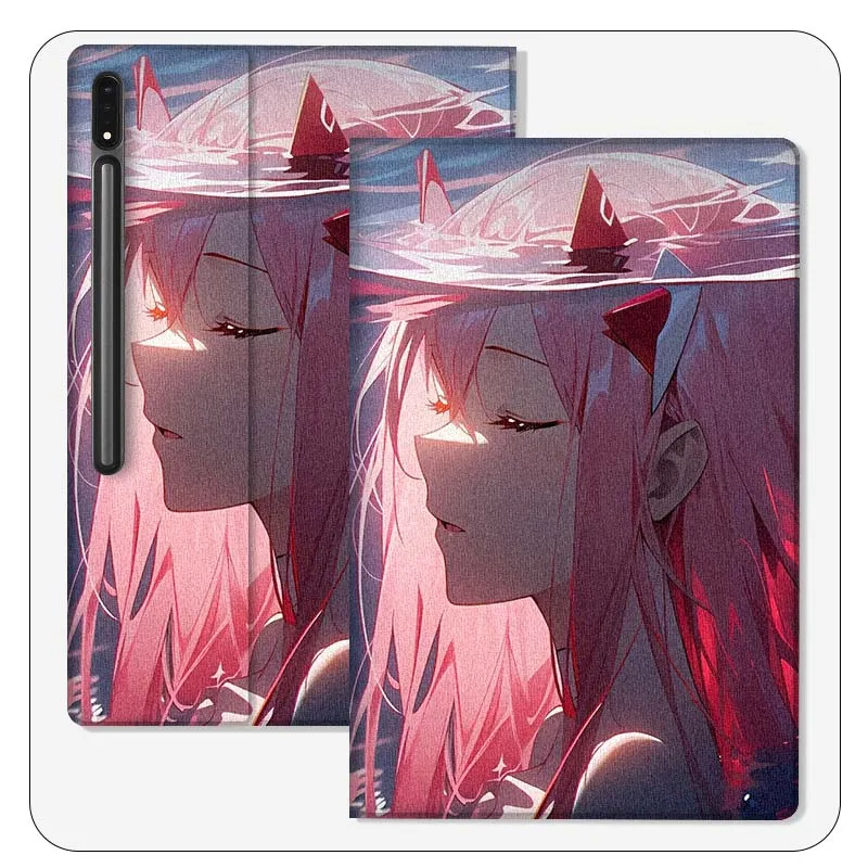 

Darling In The Franx For Samsung Galaxy Tab S9 S10 S6 S7 S8 FE Plus Lite Inch Foldable Cover Tablet Case
