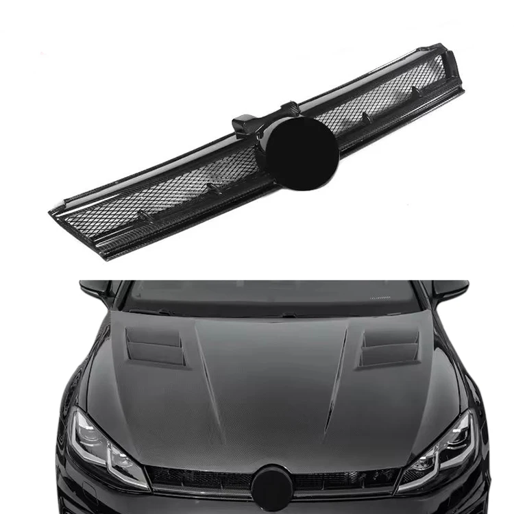 

Carbon Fiber Front Grill For Volkswagen Golf 7 7.5 MK7 MK7.5 Vii Gti Front Grill