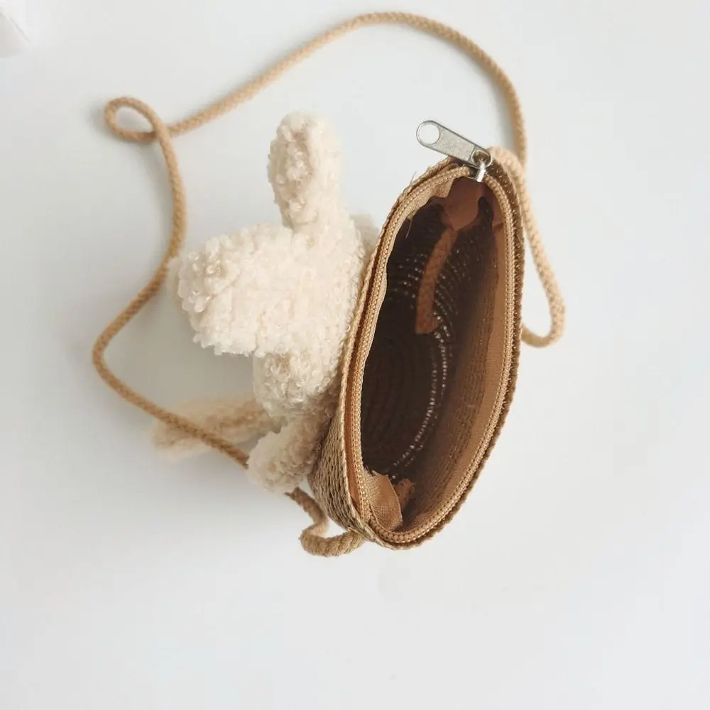 1PCS New Colorful Cute Bear Children Shoulder Bag Coin Purse Summer Messenger Bag - view 4