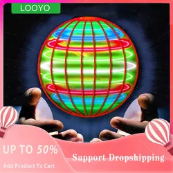 Flying Ball Suspension Color LED Automatic Boomerang Ball Black Tech Magic Ball Flying Toys Gyroscopic Anti-Gravity For Children