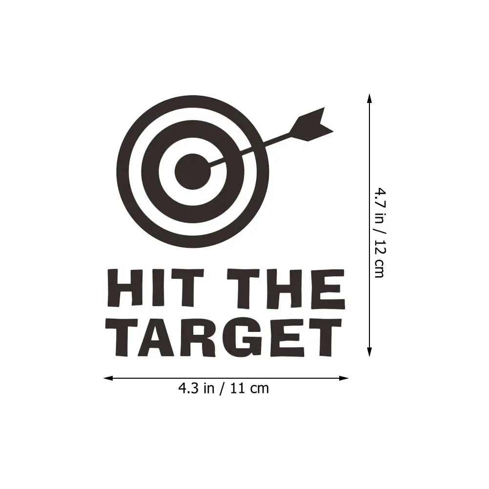 3Pcs Toilet Target Sticker Pack Easy Apply Removable Bathroom Decal for Toilet Seat Cover Potty Training Reminder Sign Sticker