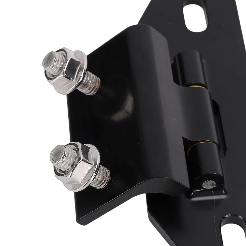 Bisagras de escotilla trasera de aluminio Billet, color negro, para Camaro 1982 1992, reemplazo directo OEM 484 HH8292 CMC de alta resistencia