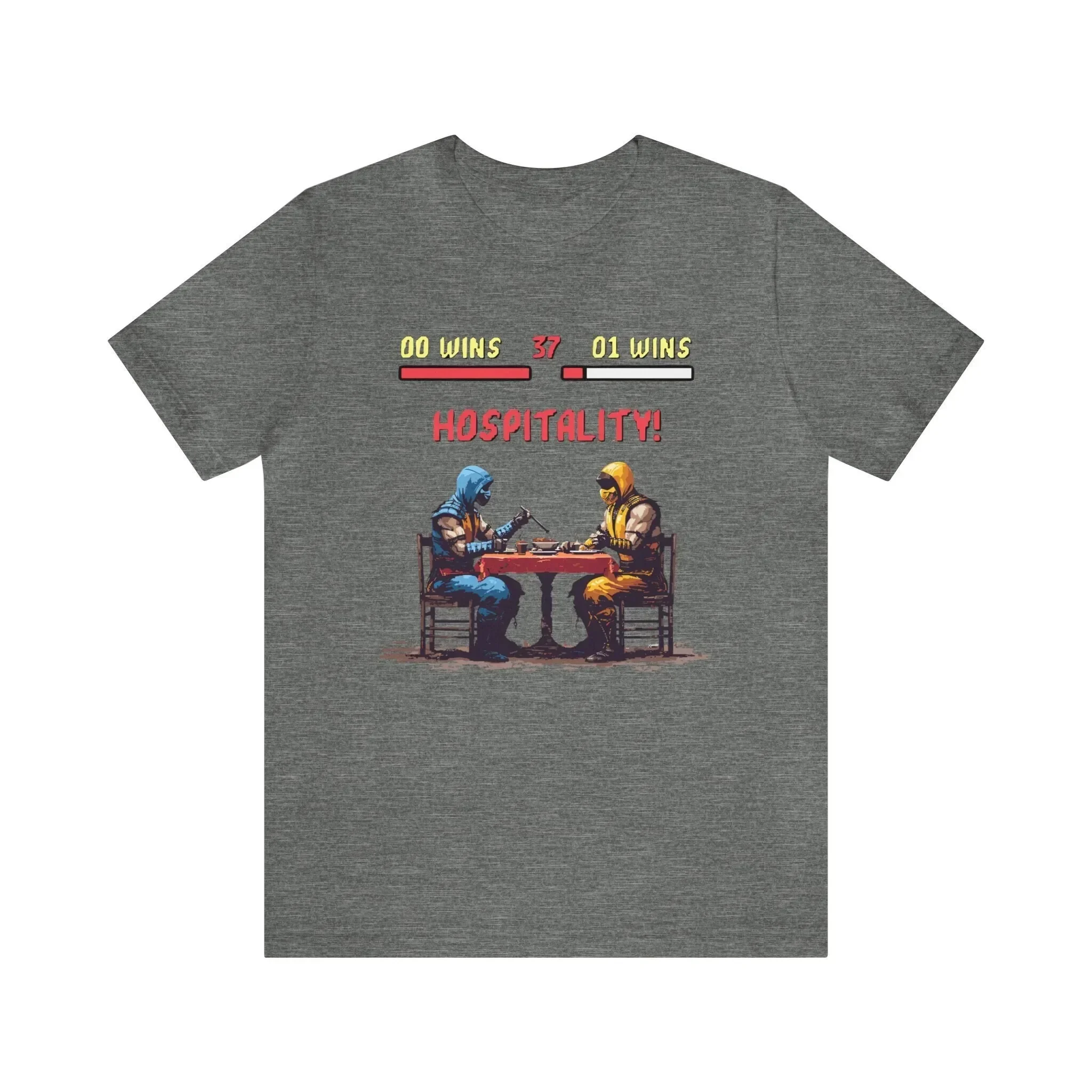 Hospitality Mortal Kombat Parody Fatality Gamer T Shirt