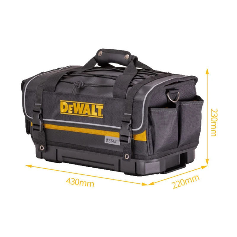 Imagem -03 - Dewalt Original Handy Portátil Multi-função Bolsa de Ferramentas de Fundo Duro Dwst835401 Kit de Ferramentas de Broca Elétrica