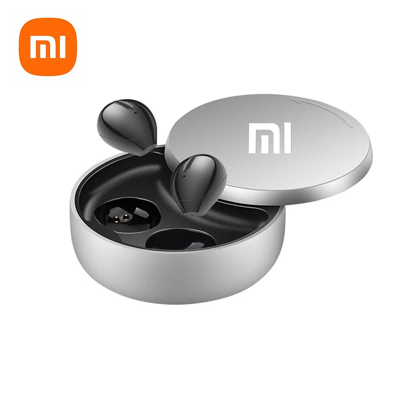 Xiaomi-Mini Fones de ouvido sem fio Bluetooth, TWS, carregamento rápido, áudio 9D, fones de ouvido intra-auriculares, IPX5 impermeável, microfone embutido