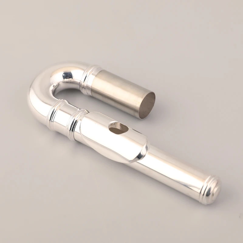 

Professional-Grade Flute Special U-Shaped Mental Tube with Open Closed Holes for Beginners
