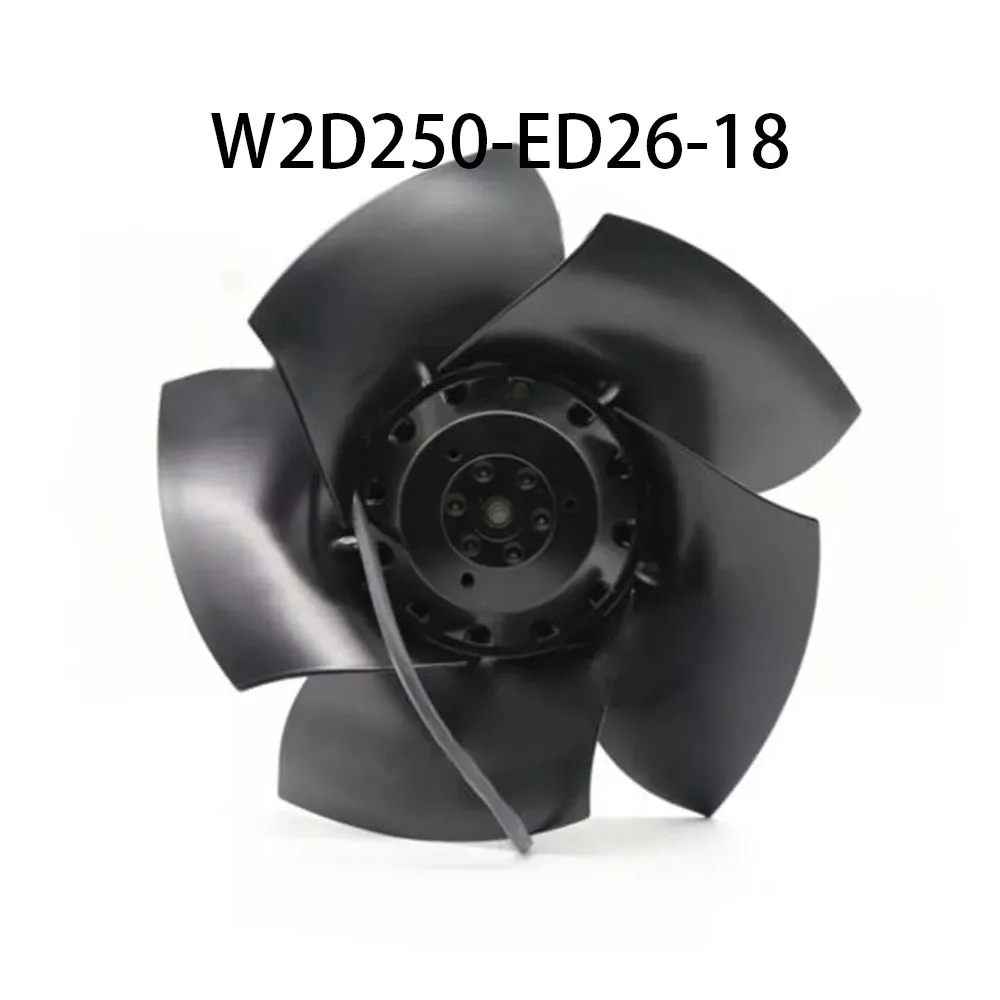 Industrial Large air volume cooling fan 400/480VAC 0.26A W2D250-ED26-18 Servo Spindle Motor radiator
