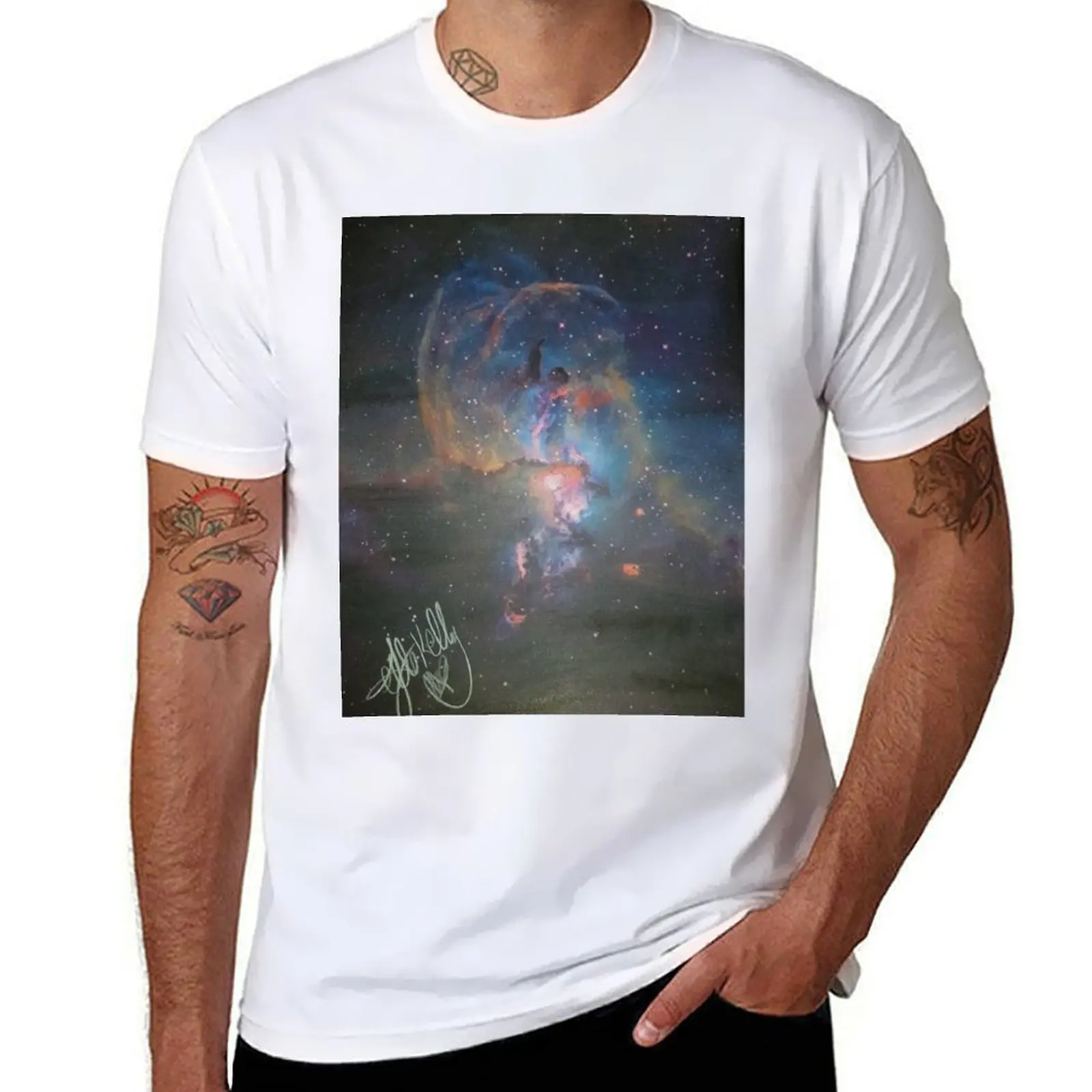 

Statue of Liberty Nebula T-Shirt anime tshirt t shirt custom print T-Shirt