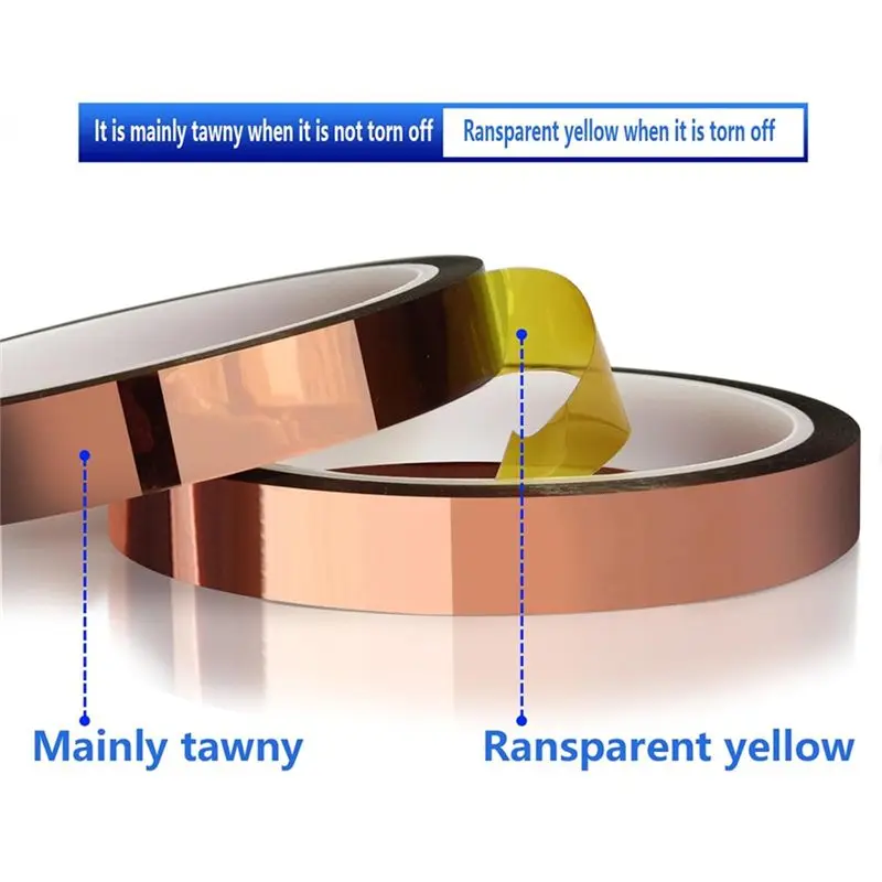 

Heat Tape For Sublimation Transfer, Heat Resistant,Adhesive Transfer Tape, Thermal, No Residue,12 Rolls 10Mm X33m(108Ft)-AC17