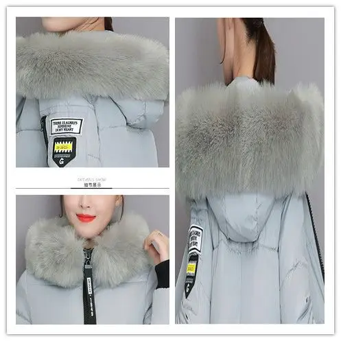Winter Coat 2026 New Women's Thick Cotton Jacket Women Hooded Coat Medium Long Casual Student Jackets Female Warm Parka Overcoat
