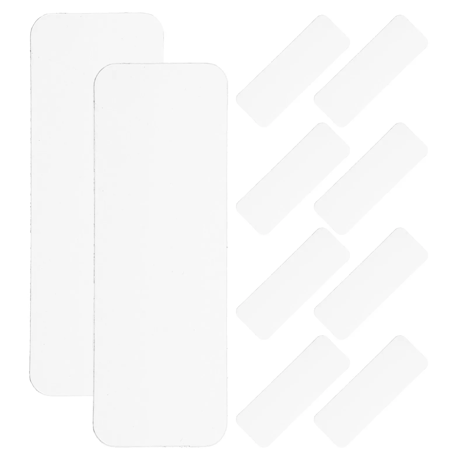 

54 шт. магнитных этикеток для белой доски, сухостираемые, с возможностью письма, идеально подходят для офиса, класса, магнитные полоски-этикетки