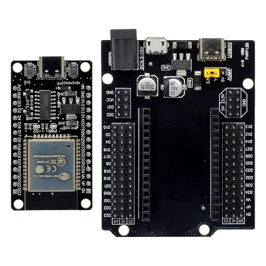 ESP32 Development Board TYPE-C USB CH340C WiFi+Bluetooth Ultra-Low Power Consumption Dual Core ESP32-DevKitC-32 ESP-WROOM