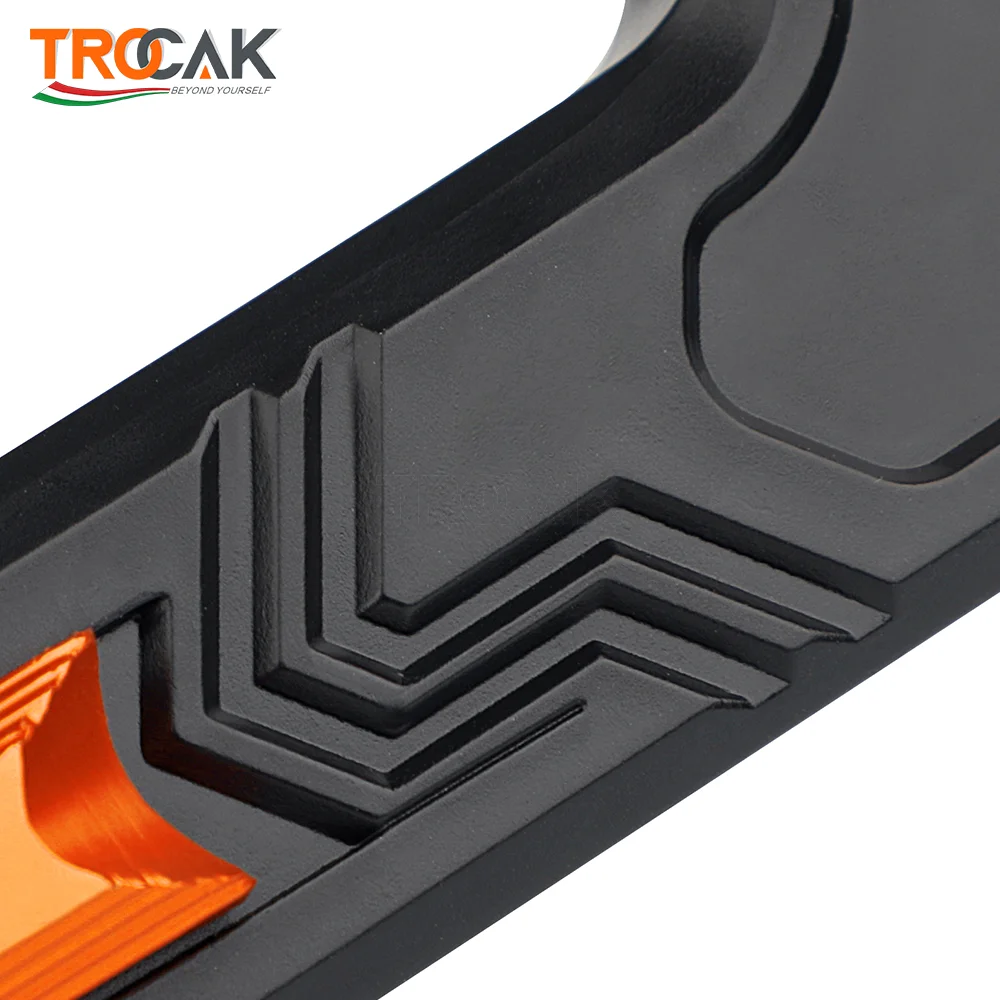 2025 2024 ل KTM 390 DUKE 390 RC390 390 ADV Adventure 2023 دراجة نارية CNC المقود القبضات الحرس دواسة فرامل عتلات حراس اليد #6