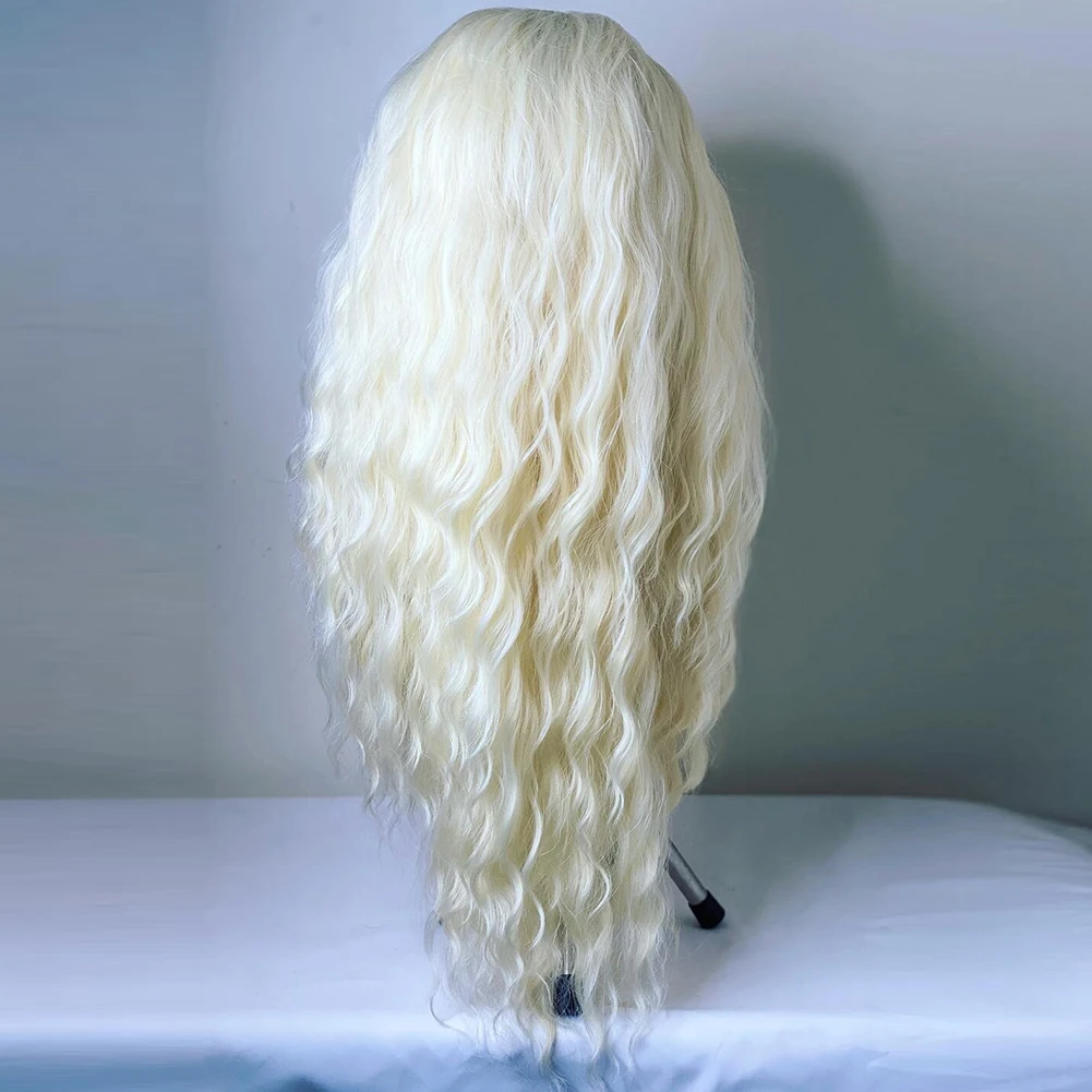 بيرناردو مجعد الباروكات الاصطناعية الدانتيل شعر مستعار أمامي شعر مستعار أشقر الشعر الطبيعي أمامي شعر مستعار للنساء جزء الحرة الفضة رمادي الباروكات