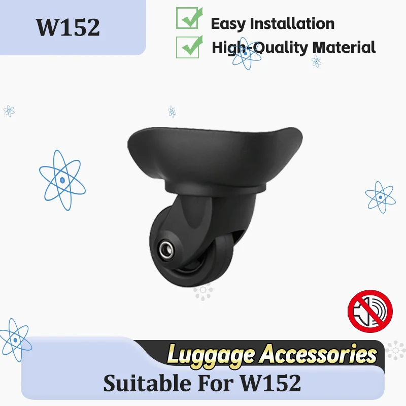

For W152 High-Impact Resistant Luggage Wheel Replacement Parts Constructed From Reinforced Material Long-lasting and Durable