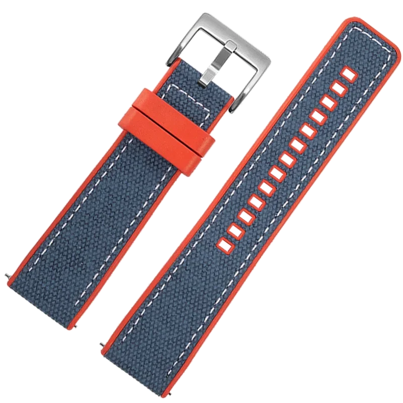 22mm 24mm Waterproof soft watchband For Breitling Avenger Blackbird Professional Endurance Super Ocean Series rubber watch strap view 5