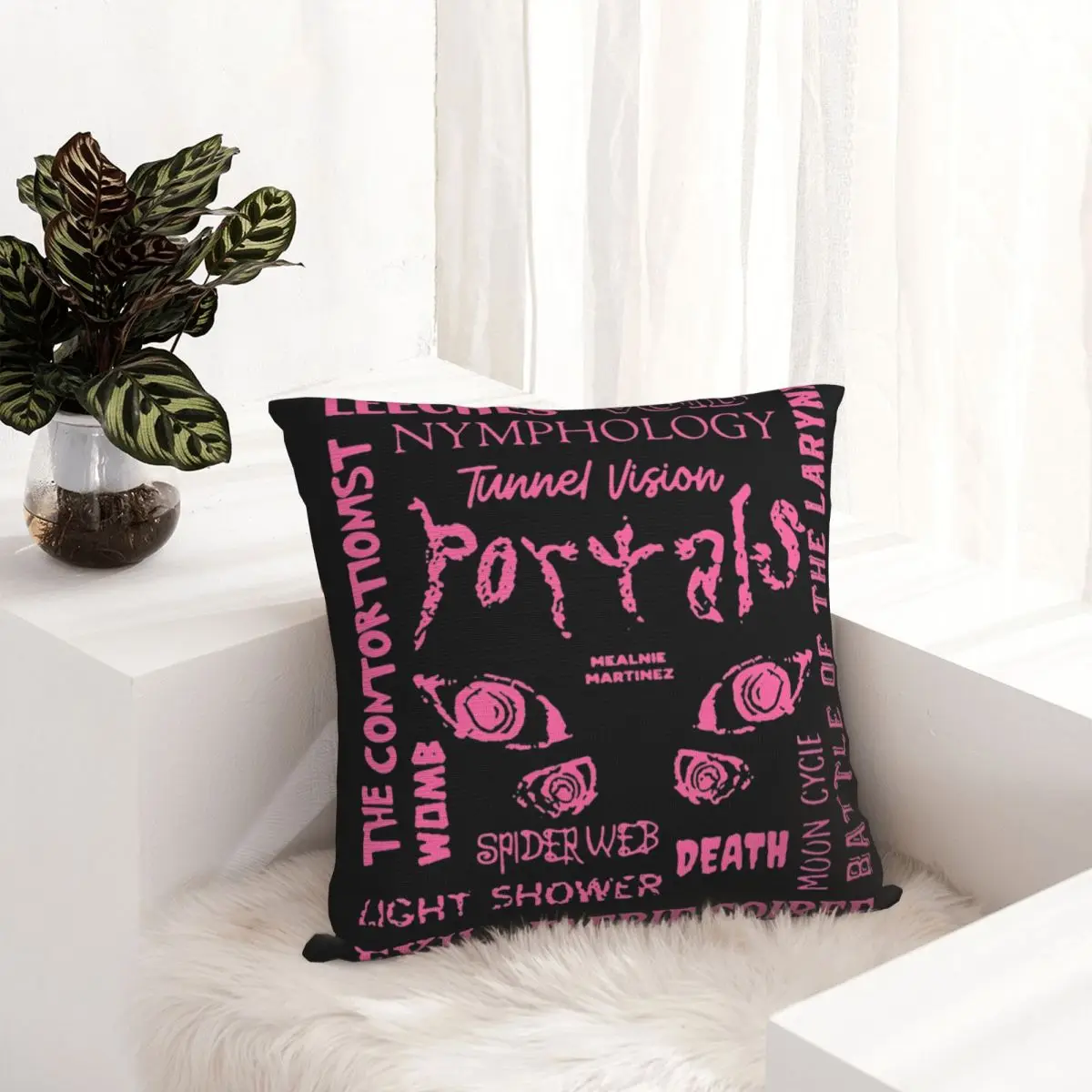 Melanie Martinez Portals Pillowcase Printed Polyester Cushion Cover Decoration Throw Pillow Case Cover Home Square 45X45cm