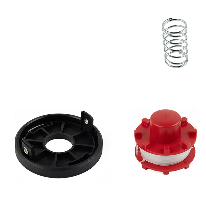 

A84X-Trimmer Line Spool Cover Spring Trimmer Line Coil Cover Compatible With Series Mowers