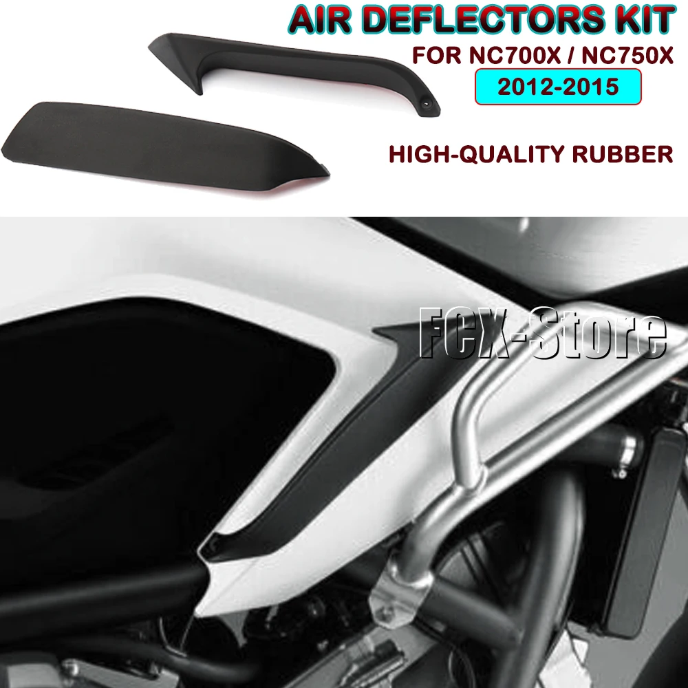 For HONDA NC 700X NC700X NC 750 X NC750X 2012 2013 2014 2015 New Motorcycle Accessories Upper Air Deflectors Kit Wind Deflector