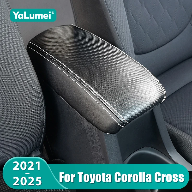 Für Toyota Corolla Kreuz XG10 2021 2022 2023 2024 2025 Hybrid Auto Center Konsole Armlehne Box Abdeckung Schutz Pad zubehör