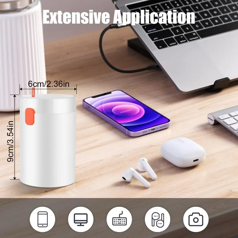 20-in-1 Multifunctional Cleaning Kit, Suitable for Electronic Devices |   Keyboard Cleaning Brush, AirPods Earphone Cleaning Kit, Multifunctional Tool for Cleaning Laptops, Earphones, Cameras, Mobile  image 4
