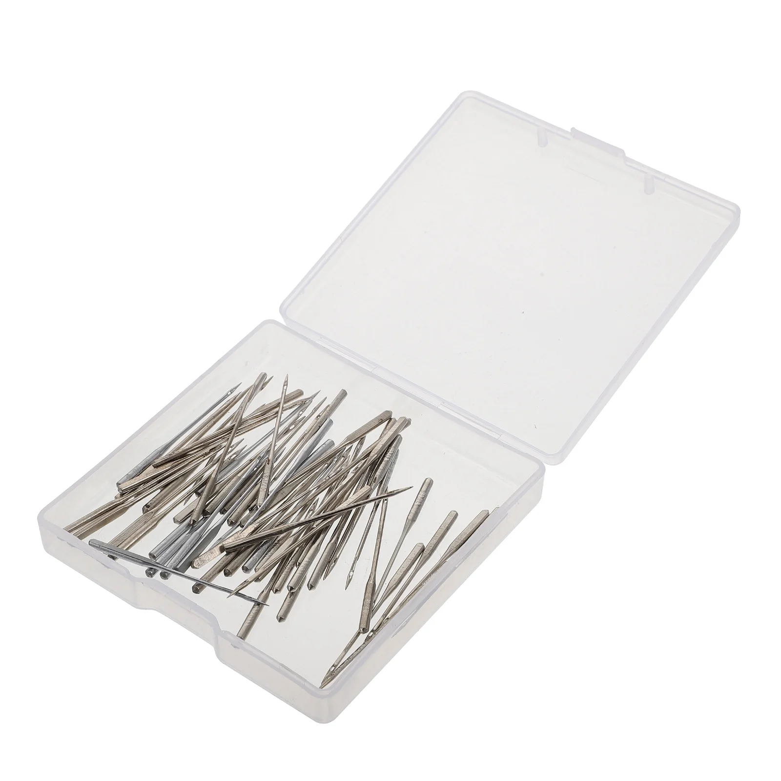 

60 Pcs Needles Sewing Machine Accessories Ball Point Needles Stainless Steel Side Opening Tools Craft Accessories