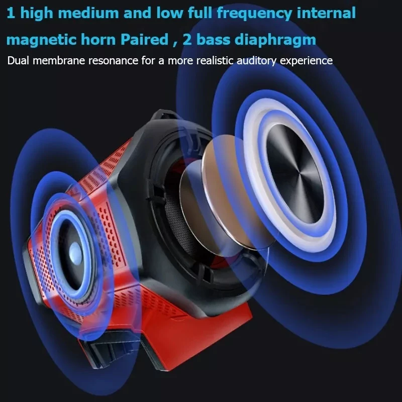 NEW Bluetooth Speaker Enhanced Bass Portable Speaker For Makita Dewalt Milwaukee Bosch 18V Lithium Battery for Karaoke Party