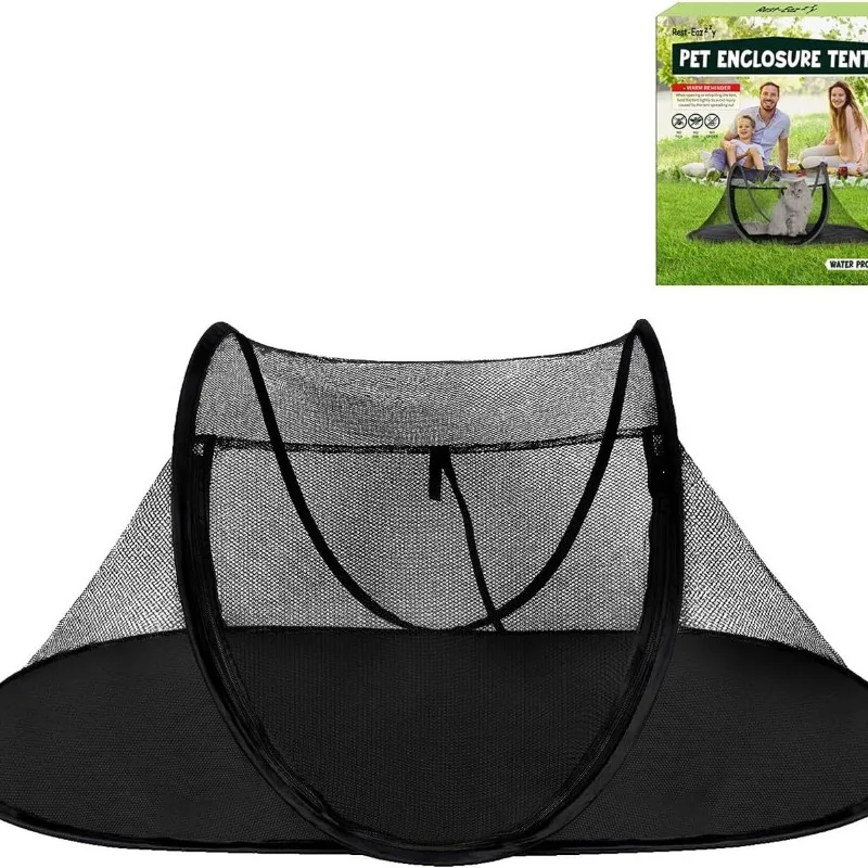 Portable Folding Pet Tent Foldable Outdoor Tent For Pet Cat Outside Playhouse Dog Fence For Camping Dog Playpen Portable Small