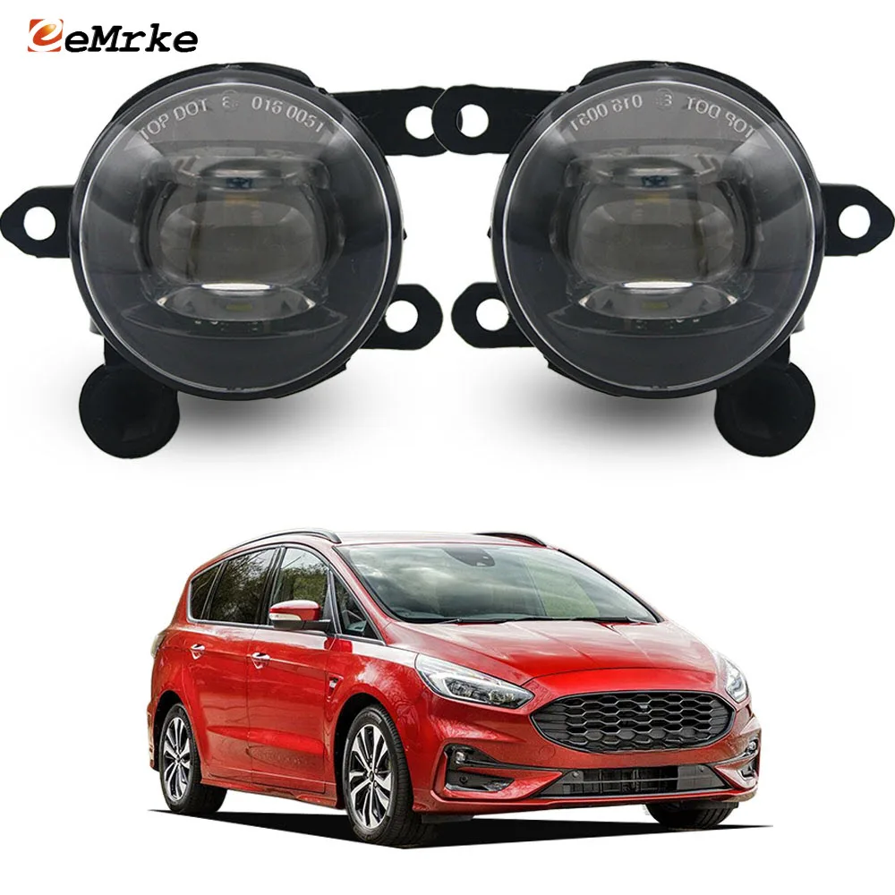 

Upgrade LED Fog Lights DRL For Ford S-max II ST-line Facelift 2020 2021 2022 2023 Fog Driving Lamp 14W H11 Factory Replace