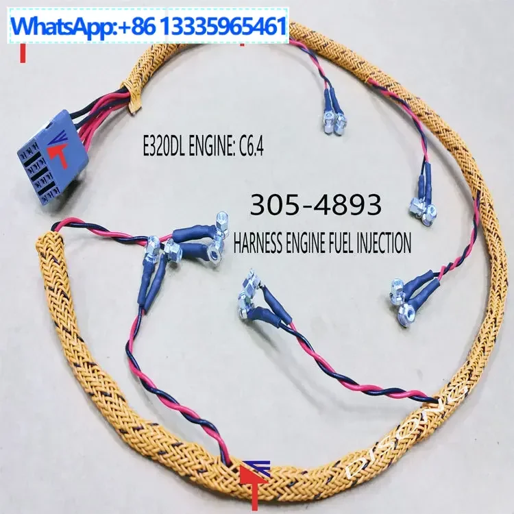 

Скорость линии двигателя C6.4 Скорость линии форсунки 305-4893 3054893