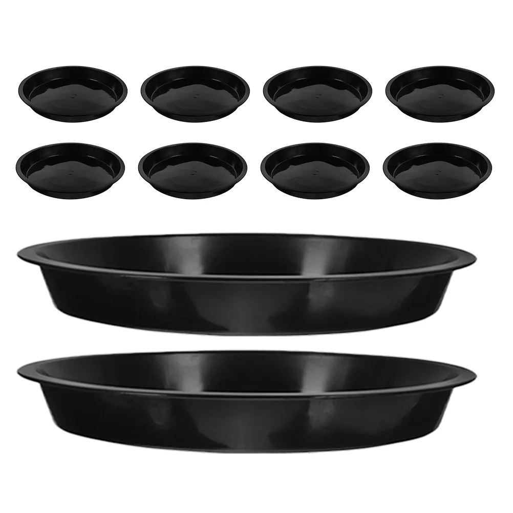 

10 Pcs Flower Pot Base Planter Tray Plastic Trays for Plants Accessories Planters Pots