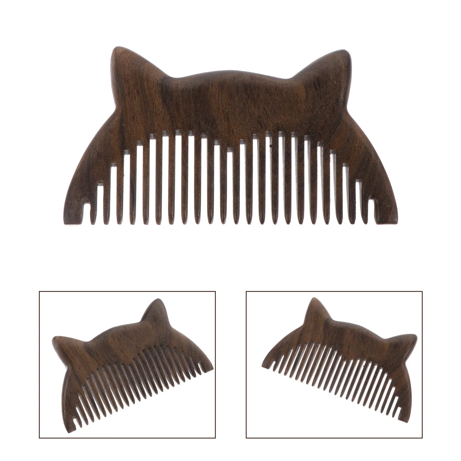 

Расческа из сандалового дерева: профессиональный инструмент для укладки волос, массажная расческа с гладкими зубьями для улучшения кровообращения кожи головы и распутывания волос