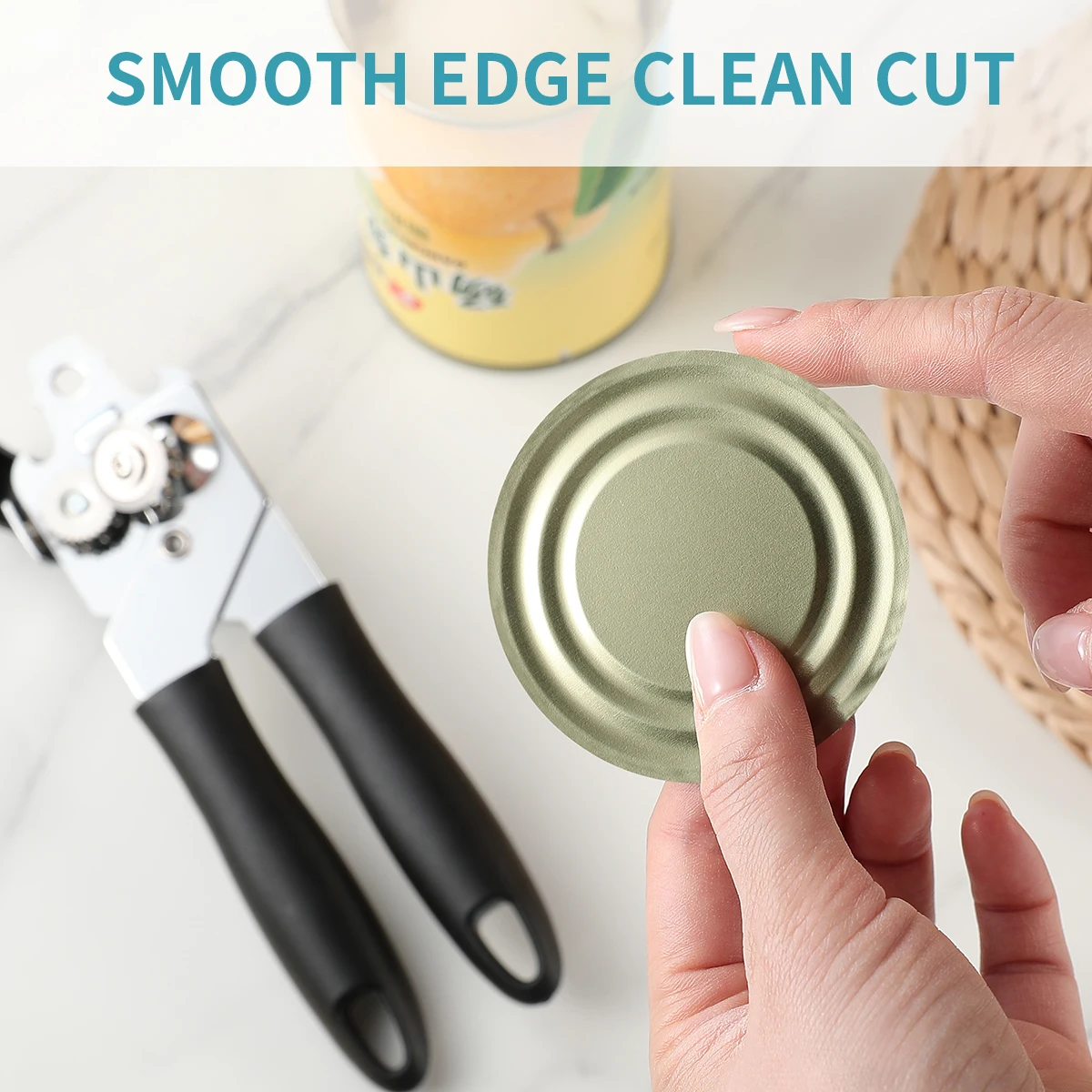 Multifunctional Manual Side Cut Can Opener Effortless Beer Bottle Opening Tool Professional Household Kitchen Useful Gadget