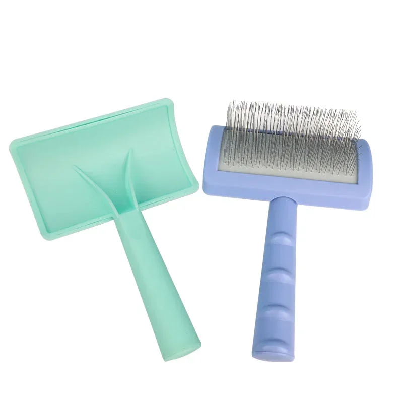 Brosse de toilettage pour animaux de compagnie, peigne pour chien et chat, outil de massage, fournitures pour livres, accessoires pour animaux de compagnie