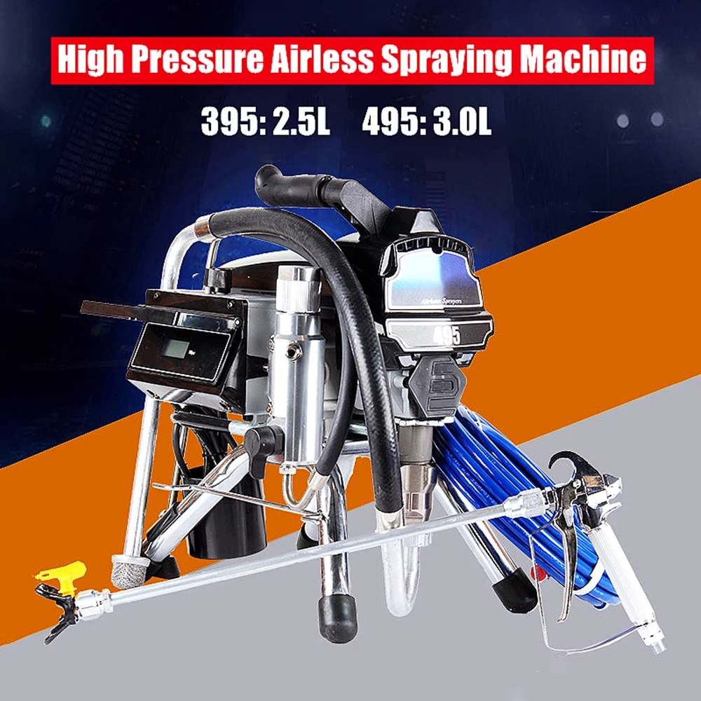 

3L Professional Airless Spraying Machine Professional Airless Spray Gun 3000W Airless Paint Sprayer Painting Machine Tool