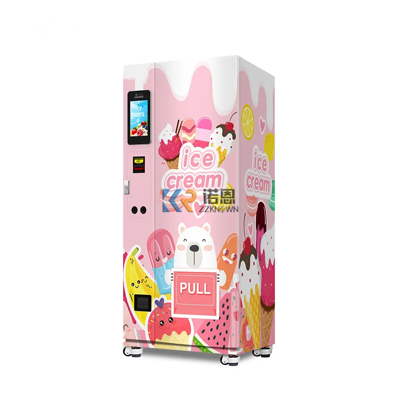 Popular Snack Drink Vending Machine Combo Vending Machine For Foods And Drinks With Card Reader Option