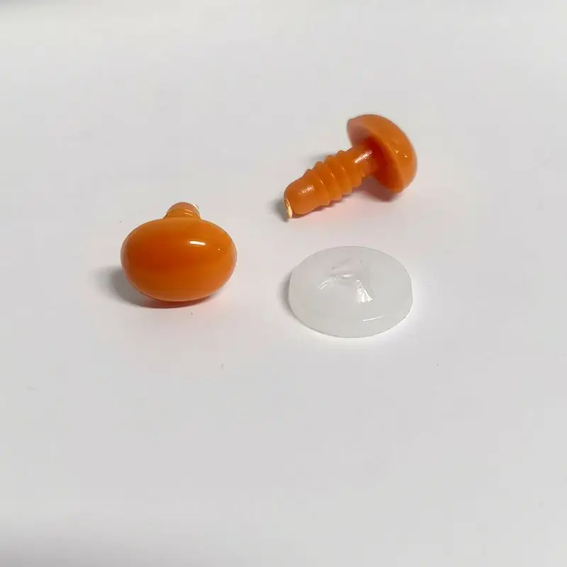 20 pz/lotto 12*9mm Animale di Sicurezza Nasi Ovali di Plastica Per Amigurumi Bambola FAI DA TE Accessori All'uncinetto