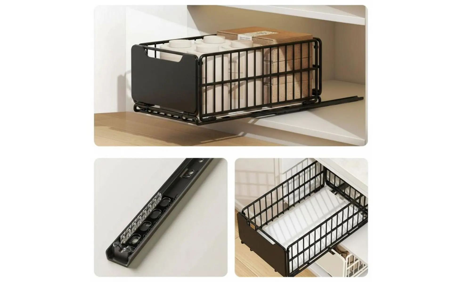 Under Sink Organizer Foldable Sliding Cabinet Basket Pull-Extendable Cabinet Drawer Effortless Gliding Kitchen Pull-Extendable Under Sink Organizer Foldable Sliding Cabinet Basket Pull-Extendable Cabinet Drawer Effortless Gliding Kitchen Pull-Extendable