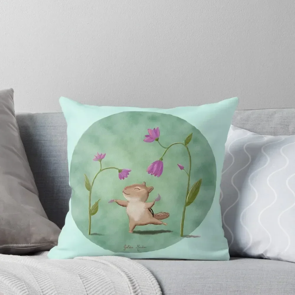 

Charlie the Chipmunk Throw Pillow Cushion Cover For Sofa Pillowcases Bed Cushions pillow