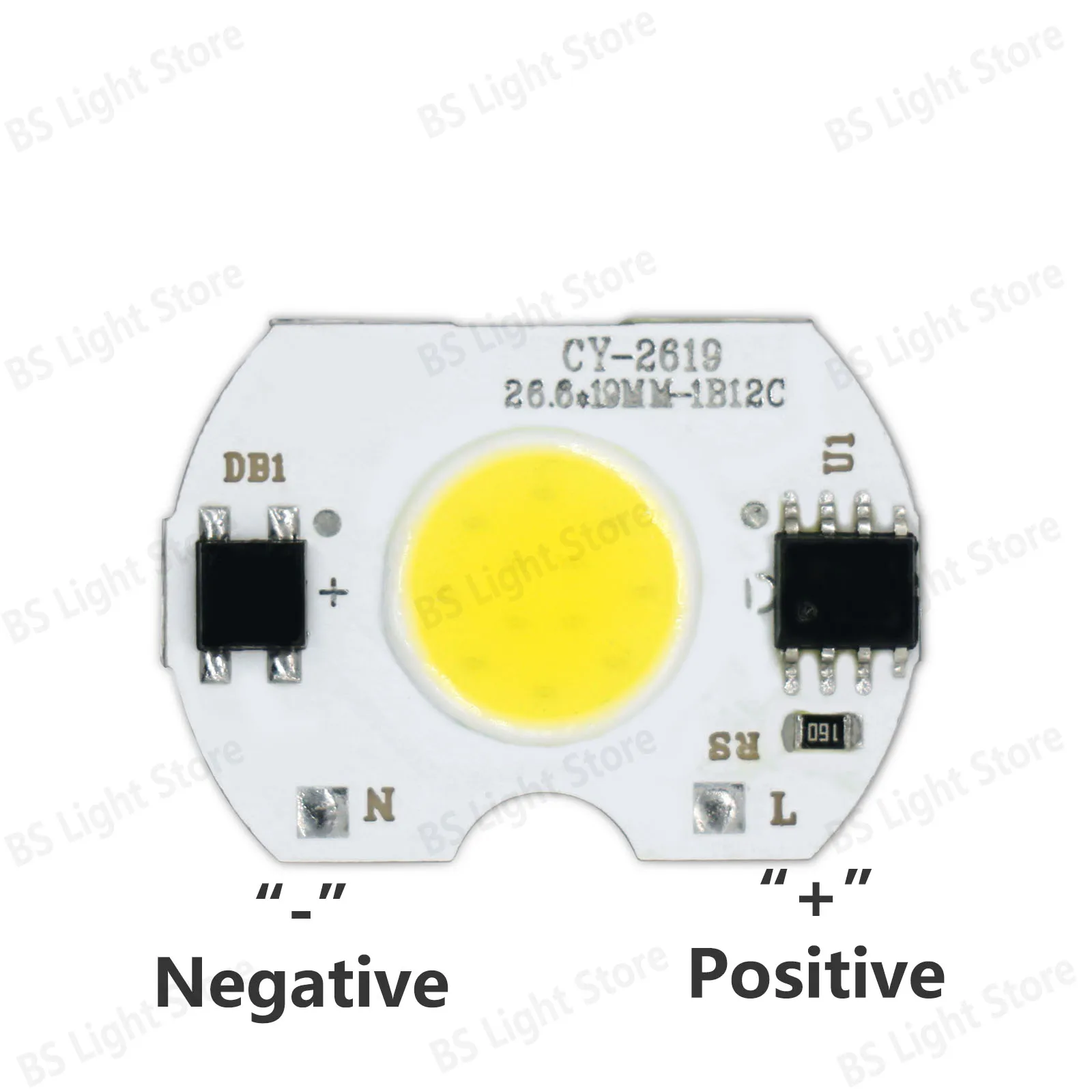 10 szt. LED COB dioda 5W COB Chip 220V Smart IC Bez Sterownika DIY Reflektor Żarówka LED Reflektor Zewnętrzny Chip Lampy — zdjęcie 6