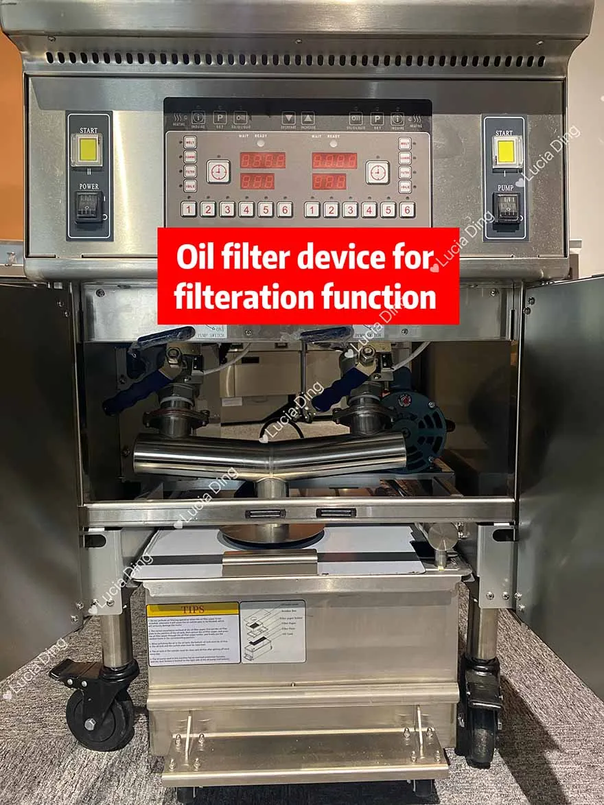 لفندق Kfc الوجبات السريعة مطعم وجبة خفيفة بار التلقائي رفع مقلاة كهربائية التحكم في درجة الحرارة التجارية المقلاة العميقة #4