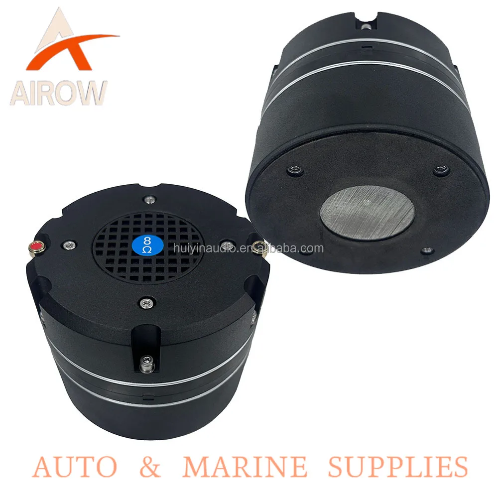 Airow auto Dual Voice Coil 3.5 Inch HF Driver, 500W RMS Neodymium Tweeter for Long Distance of Train Boat Tunnel, Can Add Logo