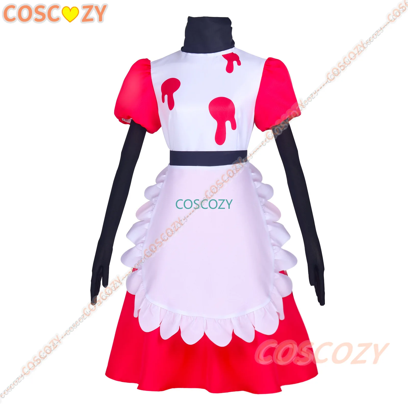 Niffty Cosplay Costume Anime Hazbin Cosplay Costume Hotel Dress Cute Devil Cosplay Clothes Uniform Party Halloween Uniform