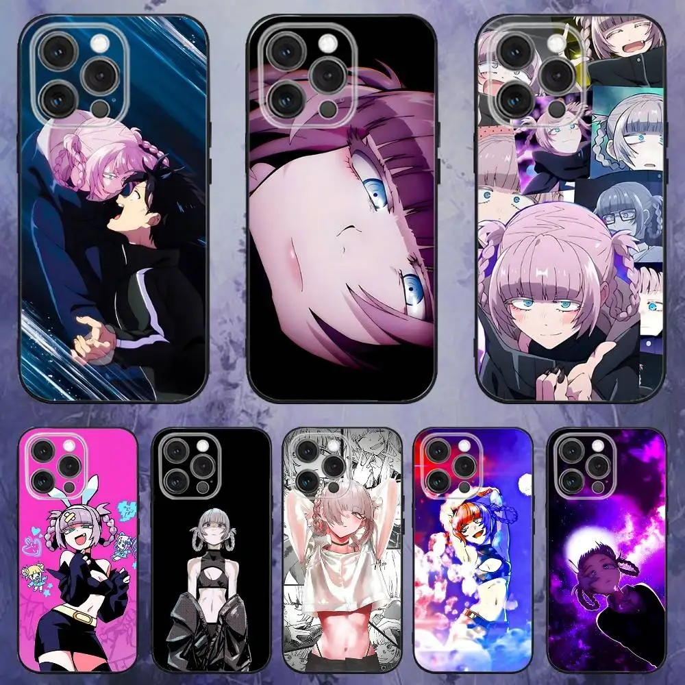 

Call of Night N-Nazuna nanakusa Phone Case For iPhone 17,16,15,14,13,12,Pro,Max,Plus,E,SE4,Air,Mini Black Soft Box