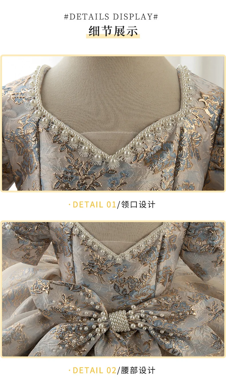 Robes de soirée d'hiver pour filles avec paillettes, robe de Rh, tutu d'anniversaire pour bébé fille, quelle que soit la mini robe à fleurs