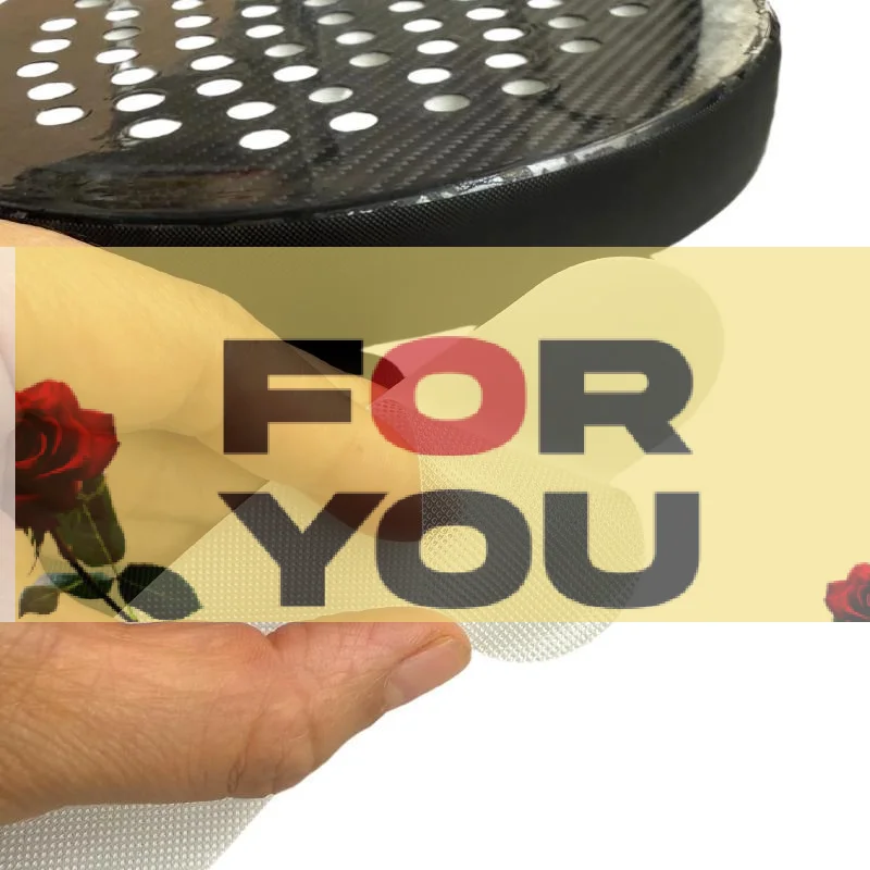 Pickleball Paddle Protection Tape Transparent Racquet Head Guard Protective Guard Paddle Protector Racket Edge Protection Tape