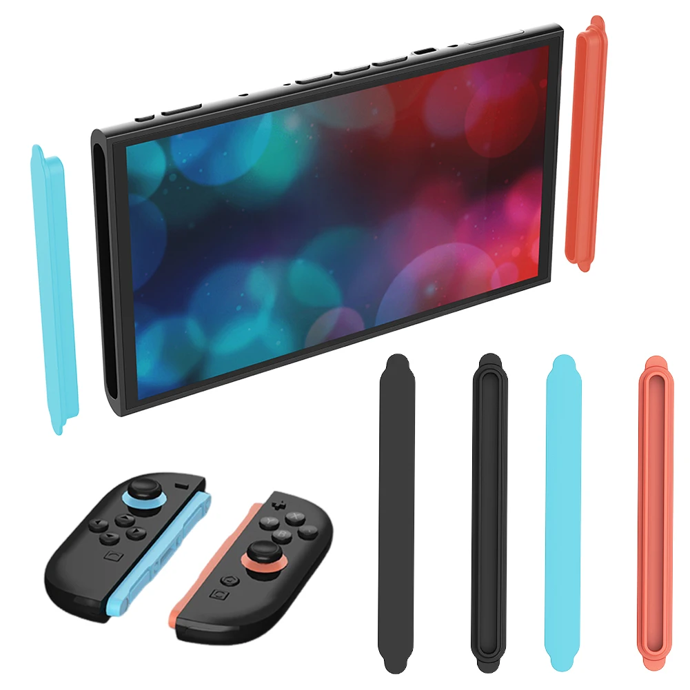 2pcs For NS 2 Decoration Strips Replacement Dust Proof Pack Decorative Strip Housing Shell for Nintendo Switch 2 Game Accessory