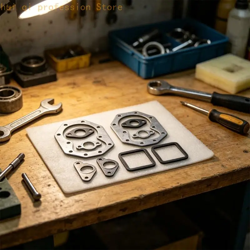 Motordichtungssatz mit Metall- und Gummidichtungsstücken H8WE – Detail 2